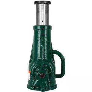 Gato hidráulico tipo botella ROHO de alta resistencia, 50 toneladas, herramienta de elevación industrial manual, alta capacidad, acero, certificado CE, 33 cm de altura, 5 toneladas - Product Image 1