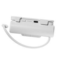 Pièce de rechange Sangle de tête réglable avec batterie 5000mAh pour Meta Quest3S VR Headset Holder Bandeau Strap Power Bank
