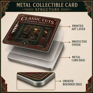 Carte de collection en métal 3D personnalisée sur le thème du vieux théâtre, carte d'art scénique vintage, médaille souvenir en métal or et argent, cadeau pour les acteurs - Product Image 5