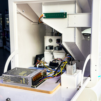 Distributeur automatique de capsules en métal à double couche, à monnayeur, pour salles d'arcade commerciales, garantie 1 an