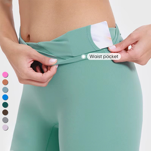 Shorts de Yoga de Cintura Alta para Mujer, Efecto Segunda Piel, Sin Costura Delantera, Control de Abdomen, Elásticos en 4 Direcciones, Secado Rápido, para Gimnasio, Fitness y Ciclismo - Product Image 4
