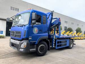 Dépanneuse DongFeng 4x2 avec grue articulée de 4 tonnes, empattement de 3800 mm, <span class=keywords><strong>camion</strong></span> de récupération routière avec treuil hydraulique et élévateur sous châssis - Product Image 2