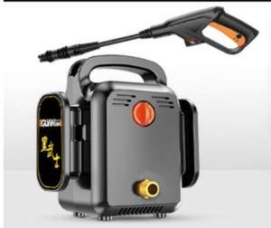 Mini-Sprühgerät Hochdruck-Autowaschmaschine Akkubetriebene Elektrische Tragbare Pistole Kupfer Autowaschausrüstung - Product Image 2