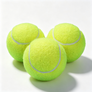 Pelotas de Tenis Premium para Entrenamiento, Directo de Fábrica, 12 Unidades, Grado Campeonato, Fieltro Duradero, Tamaño Oficial, Rebote Consistente, Paquete - Product Image 1