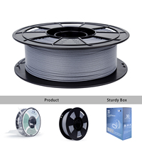 Pasokan pabrik kualitas tinggi dan terlaris ZIRO 1.75mm polikarbonat abu-abu Pla 3d Printer filamen serat karbon