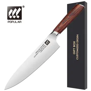 8 inch Japanese Stainless Steel Kitchen Accessories Knives Cuchillos De Chef Knife Professional
