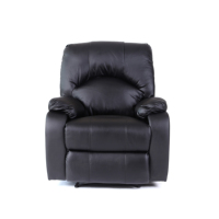 Automatischer Leder-Relaxsessel für Wohnzimmer Günstiger Massagesessel mit Heiz- und Massagefunktion
