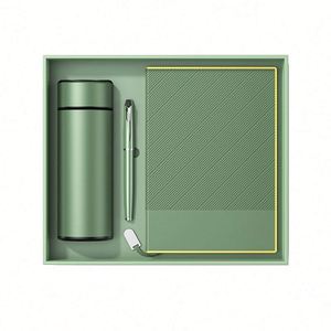 Unique Gift <b>Set</b> Executive A5 <b>Notebooks</b> Diary Journal Pens and Flash Drive <b>Set</b> for Holiday Promotional Christmas Birthday Gifts - Product Image 1