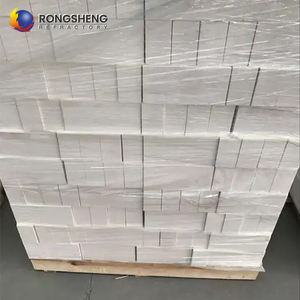 Alta Temperatura 1700 ° Ladrillos de Alúmina Electrofundida C, Alta Pureza 90% Al2O3, <span class=keywords><strong>Ladrillo</strong></span> de Corindón Refractario para Revestimiento de Hornos - Product Image 6