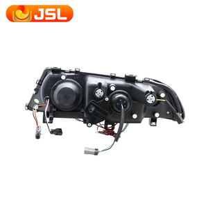 Pour <span class=keywords><strong>BMW</strong></span> Série 3 <span class=keywords><strong>E46</strong></span> Modèles Deux Portes 1998-2002 Phare Avant Rénové avec Lentille à Diode Électroluminescente - Product Image 5