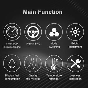 Pour BMW Série 5 6 7, écran LCD du tableau de bord, F10 F11 F12 X3 X4 X5 X6 F25 F26 F15 F16 2010-2017, groupe d'instruments numériques - Product Image 5
