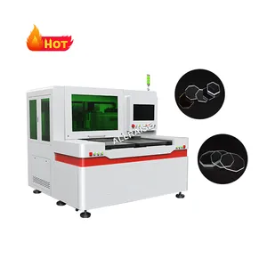 Máquina automática de corte a laser para vidro frágil, máquina de corte e divisão a laser tudo em um para vidro de safira de formato irregular