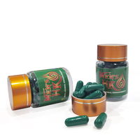 Cápsulas Verdes de Esencia Vegetal con Suplemento Herbal Natural de Marca Propia: Ganoderma Lucidum y Epimedium A #   Energía para Adultos