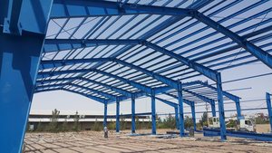 Structure en acier à prix raisonnable, bâtiments préfabriqués PEB, ossature préfabriquée - Product Image 2