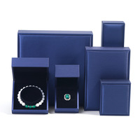 Boîte à bijoux de luxe en cuir PU de haute qualité avec logo personnalisé pour bagues, bracelets, pendentifs, boucles d'oreilles et colliers – Emballage fabricant