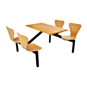 Arredamento per Mensa Scolastica, Tavolo e Sedie da Ristorante, Tavolo da Pranzo Allungabile - Product Image 6