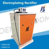 Redresseur de placage igbt cc 12v pour processus de galvanoplastie