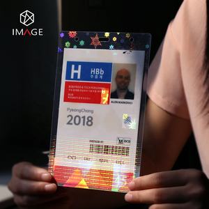 Sparkle Clear Custom Holographic Heatl Bolsas laminadoras - Product Image 2