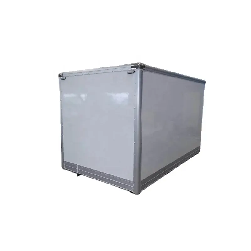 Fiberglas Lkw Box/Lkw Panel Körper/Dry Cargo Van Körper HOWO Waben FRP LED XPS