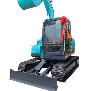 Excavatrice sur chenilles d'occasion 7,5 tonnes à vendre Shanghai Modèle 2016 Godet de 0,5 m³ Puissance 32 kW Kobelco SK75-8 Haute qualité - Product Image 1