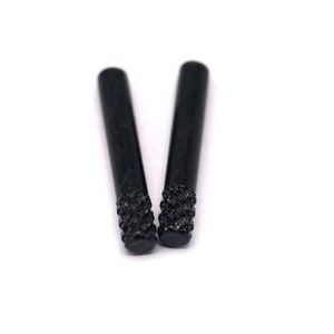 Goupille moletée en acier au carbone, style standard, 22 mm, certifiée ISO 9001, galvanisée noire, pour l'industrie des pièces automobiles de nouvelles énergies - Product Image 1