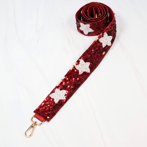 Sangle de ceinture à broderie lumineuse pour décoration de sac - Product Image 1