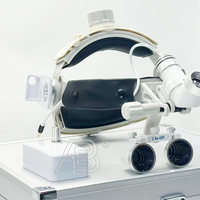 5w Dental Headlight Wireless Surgical Headlamp Medical Dentist Loupe Magnifier Glasses 2.5X 3.5X Magnifying Loupes