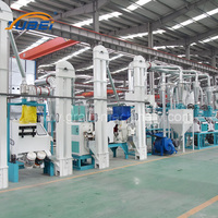 Machine à moudre le maïs, usine complète de mouture du maïs, petit moulin à maïs solaire