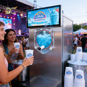 Industrial Slush Puppy Machine - Professional Packet Drink Machine And Pakistan Slush Machine For Beverage Business - Product Image 1