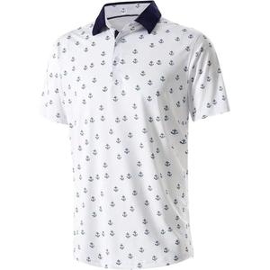 Polo da Golf <span class=keywords><strong>di</strong></span> <span class=keywords><strong>Lusso</strong></span> 80% Poliestere 20% Spandex con Motivo in Rilievo Asciugatura Rapida <span class=keywords><strong>T</strong></span>-<span class=keywords><strong>Shirt</strong></span> Polo da Golf Personalizzata per <span class=keywords><strong>Uomo</strong></span> - Product Image 5