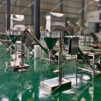 Machine de remplissage de tarière de poudre de coquille d'oursin d'huître d'os de poisson de conque de prix bas à grande vitesse