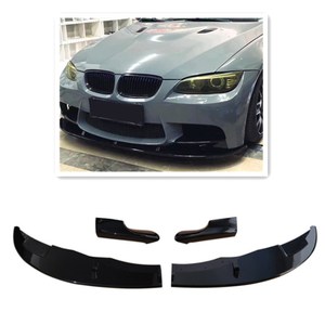 4PCS estilo parachoques delantero del labio para <span class=keywords><strong>BMW</strong></span> Serie 3 E90 <span class=keywords><strong>316i</strong></span> 320i 2005-2012 Material de ABS divisor delantero Spoiler partes del cuerpo - Product Image 2