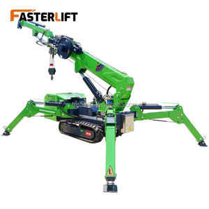 Venda Quente 2025: Guindastes Móveis Aranha Sobre Esteiras com JIB, Elétricos e a Diesel, para Mini Levantamento com Certificado CE - Product Image 2