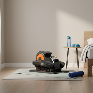 Mini vélo d'exercice électrique assis, silencieux, compact, elliptique pour la maison, 12 vitesses réglables, affichage, machine à charges - Product Image 2