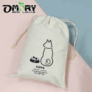High Quality OMORY Small <b>Canvas</b> <b>Drawstring</b> <b>Bag</b> Cotton Material Machine Washable Pouch for Camping Travel Storage - Product Image 2
