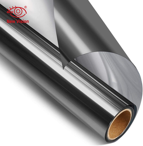 PET Film for <strong>Window</strong> <strong>Mirror</strong> Reflective Insulation Film Clear Silver Guangzhou Glass Film Building Solar Control Privacy <strong>Foil</strong> - Product Image 1