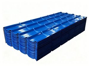 Tôles d'acier galvanisé prépeintes conformes à la norme ASTM, laminées à froid, ondulées, pour <span class=keywords><strong>toiture</strong></span> et <span class=keywords><strong>bardage</strong></span>, découpe, pliage, soudage, anti-corrosion - Product Image 6