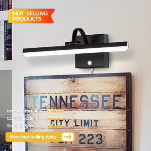 โคมไฟติดผนังแบบสัมผัส LED สำหรับห้องน้ำโรงแรม ดีไซน์ทันสมัย มาตรฐาน IP44 แสงขาว 6000K แสงเดย์ไลท์ โคมไฟตกแต่งสวยงามสำหรับห้องนอน - Product Image 2