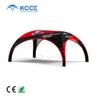Carpa Domo Inflable KCCE Publicitaria de Fácil Montaje, Gazebo Portátil para Exhibición de Marca y Eventos de Automovilismo