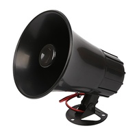 Sirène d'alarme filaire E-5CONTINENTS MC-111 12V 15W 110dB, haut-parleur de sécurité avec installation facile, ABS ignifuge
