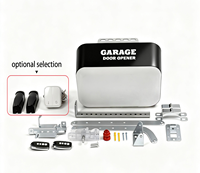Moteur d'ouverture de porte de garage sectionnelle avec connexion WiFi sécurisée et éclairage intégré, ouverture automatique