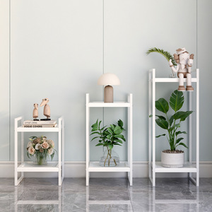 Multi Layer Floor Standing Square Indoor Flower Rack Shelf Plant Stand Versatile Storage <b>Display</b> <b>Unit</b> - Product Image 2