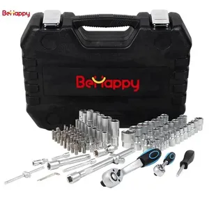 Clé à cliquet <span class=keywords><strong>Behappy</strong></span> pour véhicules, outils de réparation automobile universels, jeu de douilles à entraînement manuel - Product Image 6