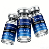 Étiquettes personnalisées de haute qualité 3 ml 10 ml pour les boîtes d'emballage de peptides