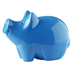 Salvadanaio 1450 in plastica personalizzabile per merchandising - Product Image 1