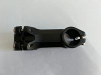 Tige de guidon de vélo vtt, tube de bicyclette en aluminium et Fiber de carbone, adapté pour guidon de vélo 31.8mm, 25.4