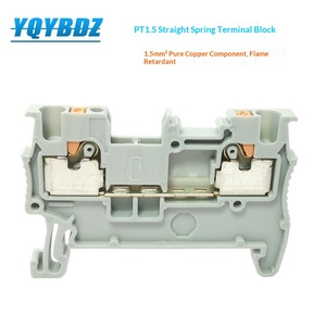 Bloc de bornes PT1.5/<span class=keywords><strong>S</strong></span> à branchement direct rapide sans outil, borne combinée de type rail à ressort en cuivre pur 1,5 mm, 17,5 A max. - Product Image 3