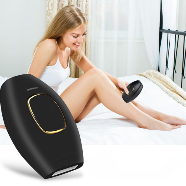 Handheld Painless IPL Hair Removal Device for Household Use Manual/Battery Power English Operating Laser Shaver
