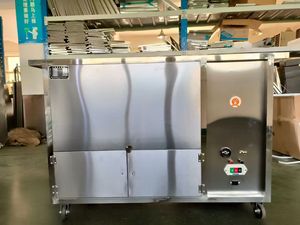 SURRI 소형 로스터 밀가루 장비 땅콩 오븐 가루 로스팅 머신 로티세리 모터 신제품 2020 220V 90 - Product Image 5