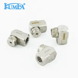 KUMEA For SSCO Cleaning Equipment Parts MA Stainless Steel 3/8 Water Jet Hollow Cone Spray Nozzle